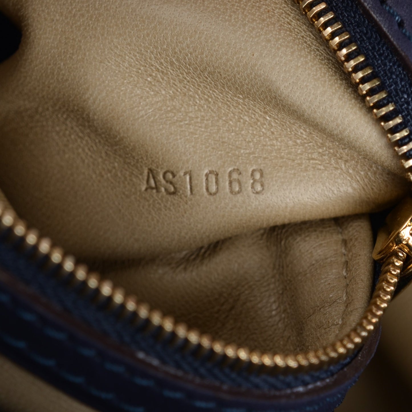 Lambskin Sac Louis Blue