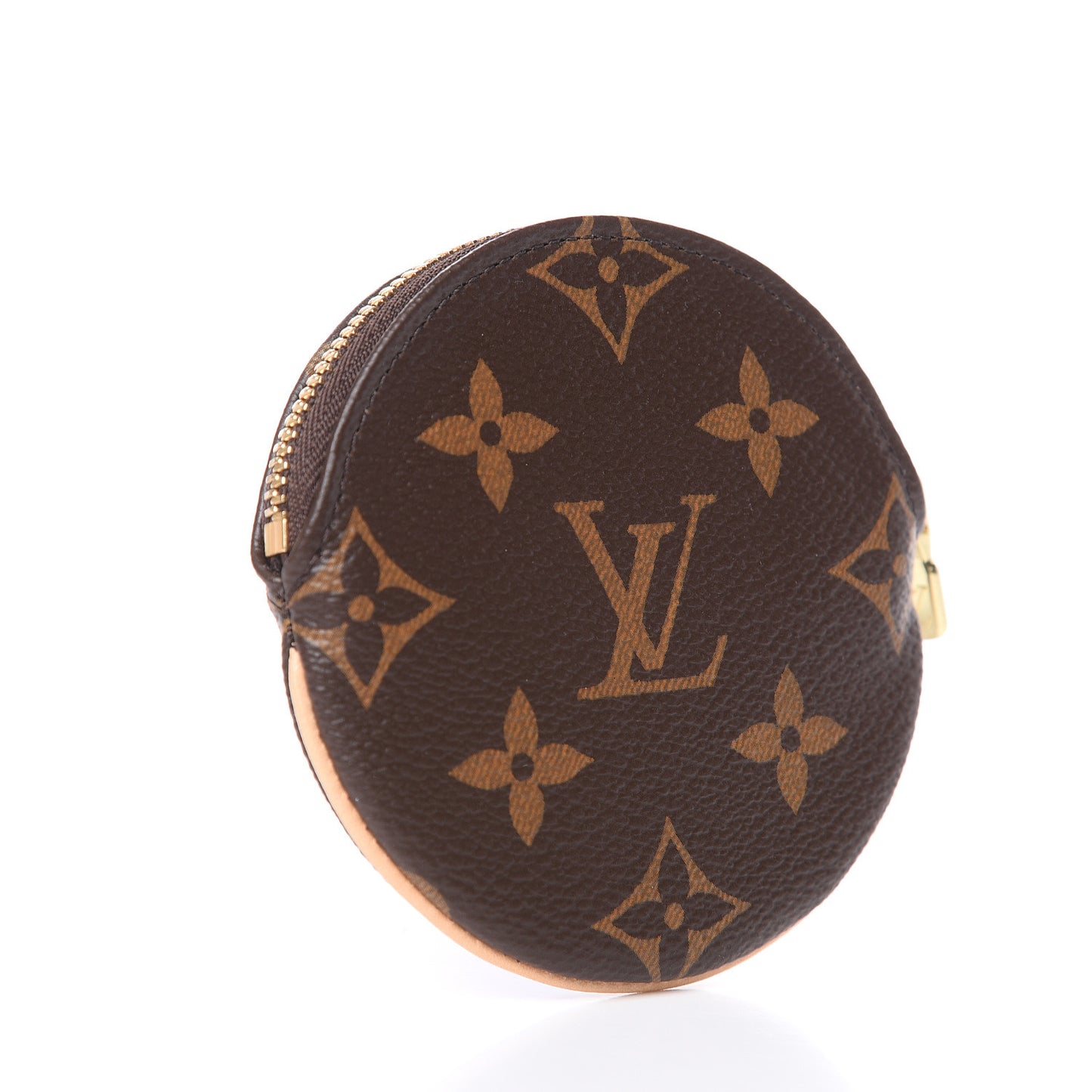 Monogram Round Coin Purse