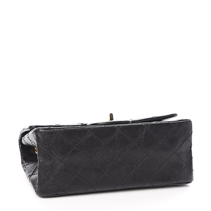 Chanel Aged Calfskin Quilted 2.55 Reissue Mini Flap Black 3 of 10