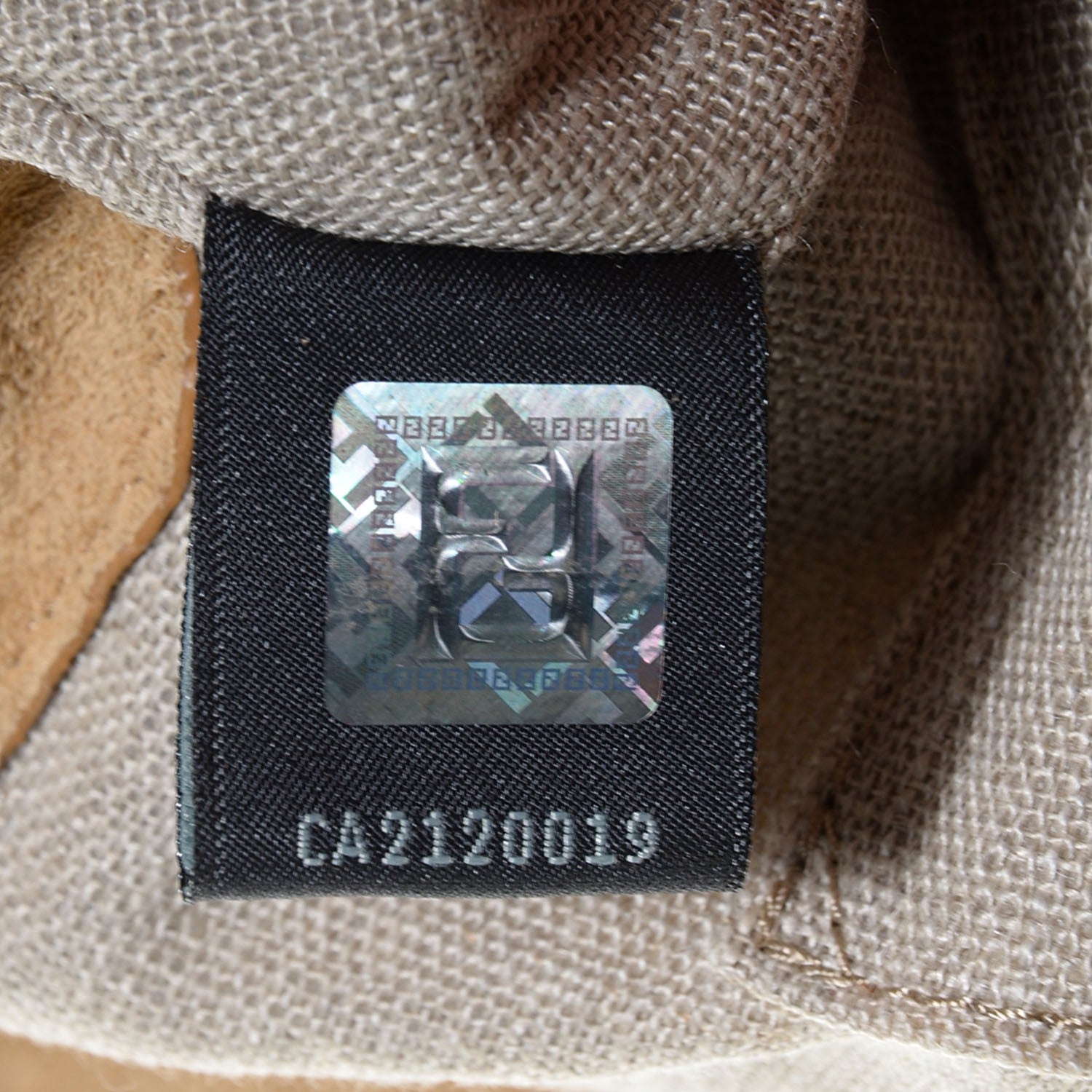 Fendi Pequin Cuoio Vegetale 2Bag Tobacco Cuoio Miele Vacchetta 7 of 11