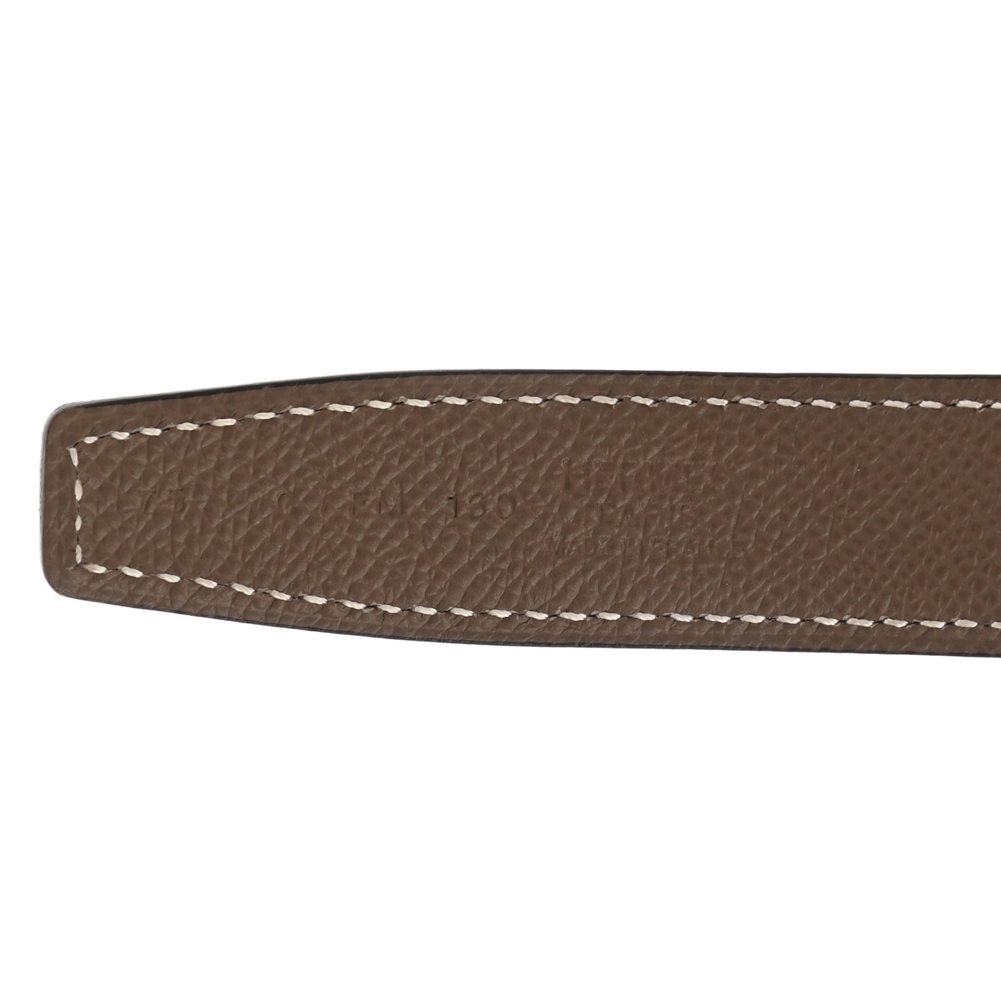 Swift Epsom 24mm Belt Strap 75 Black Etoupe
