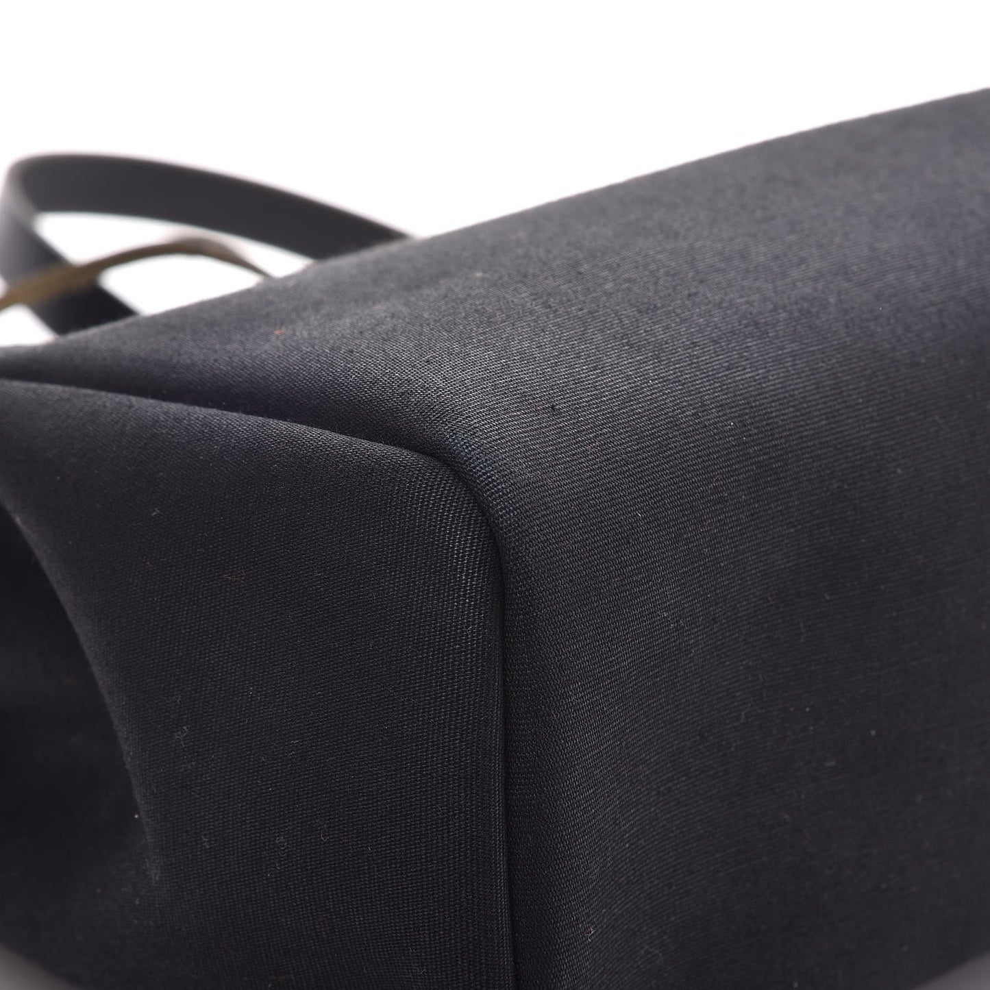 Toile Vache Calfskin Herbag 30 PM Backpack Black