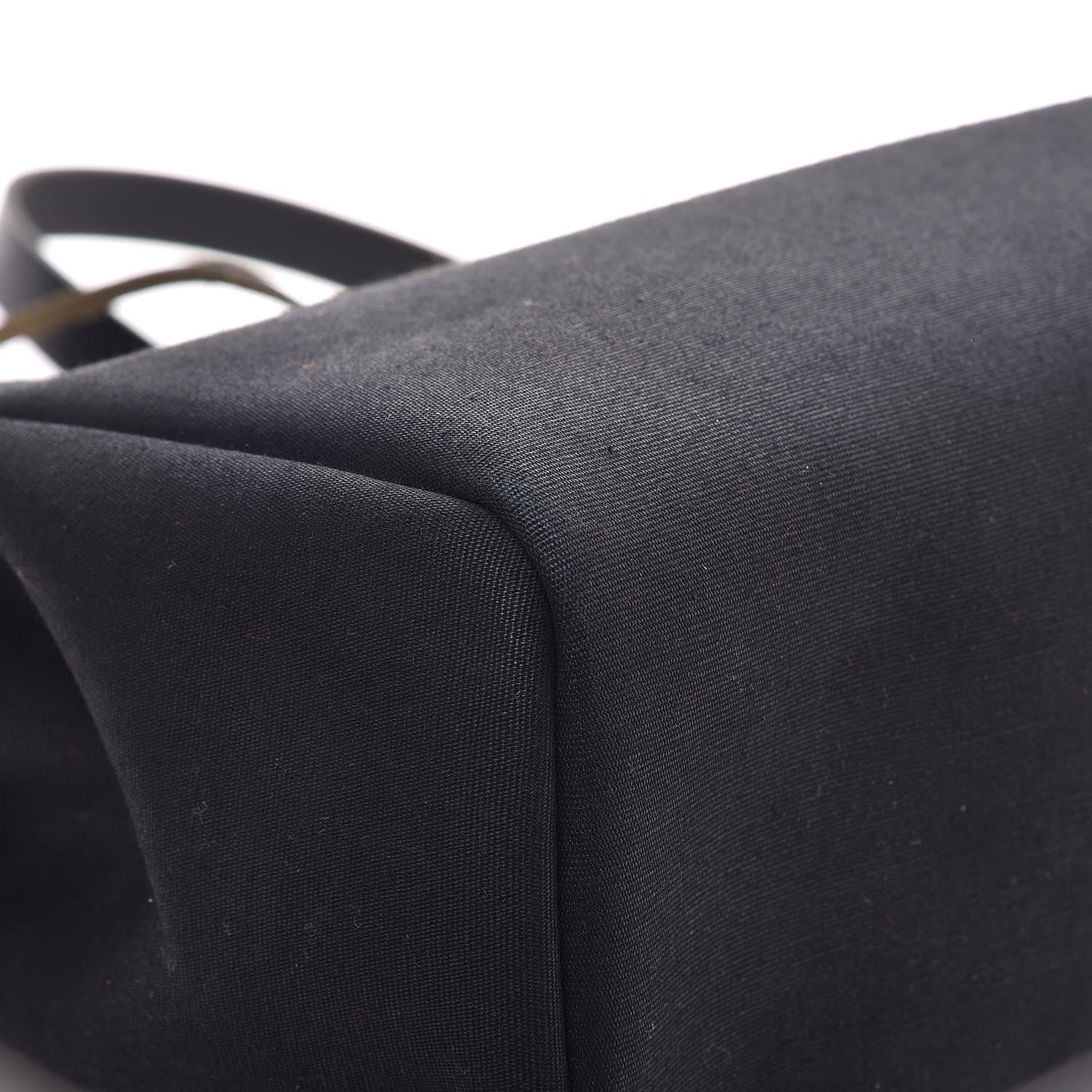 Hermes Toile Vache Calfskin Herbag 30 PM Backpack Black 8 of 13