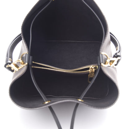 Louis Vuitton Monogram Neonoe MM Black 5 of 9