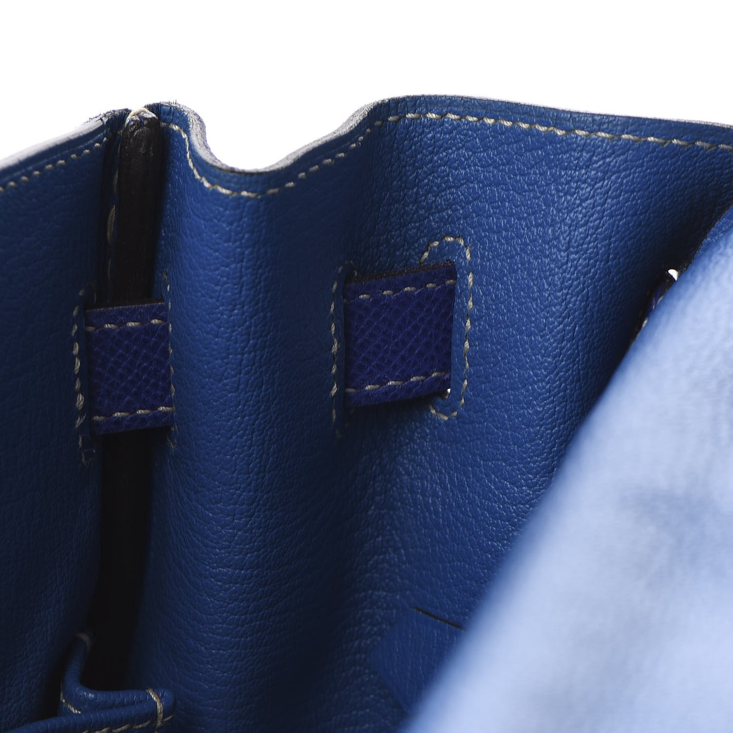 Epsom Candy Kelly Retourne 35 Bleu Electrique Mykonos