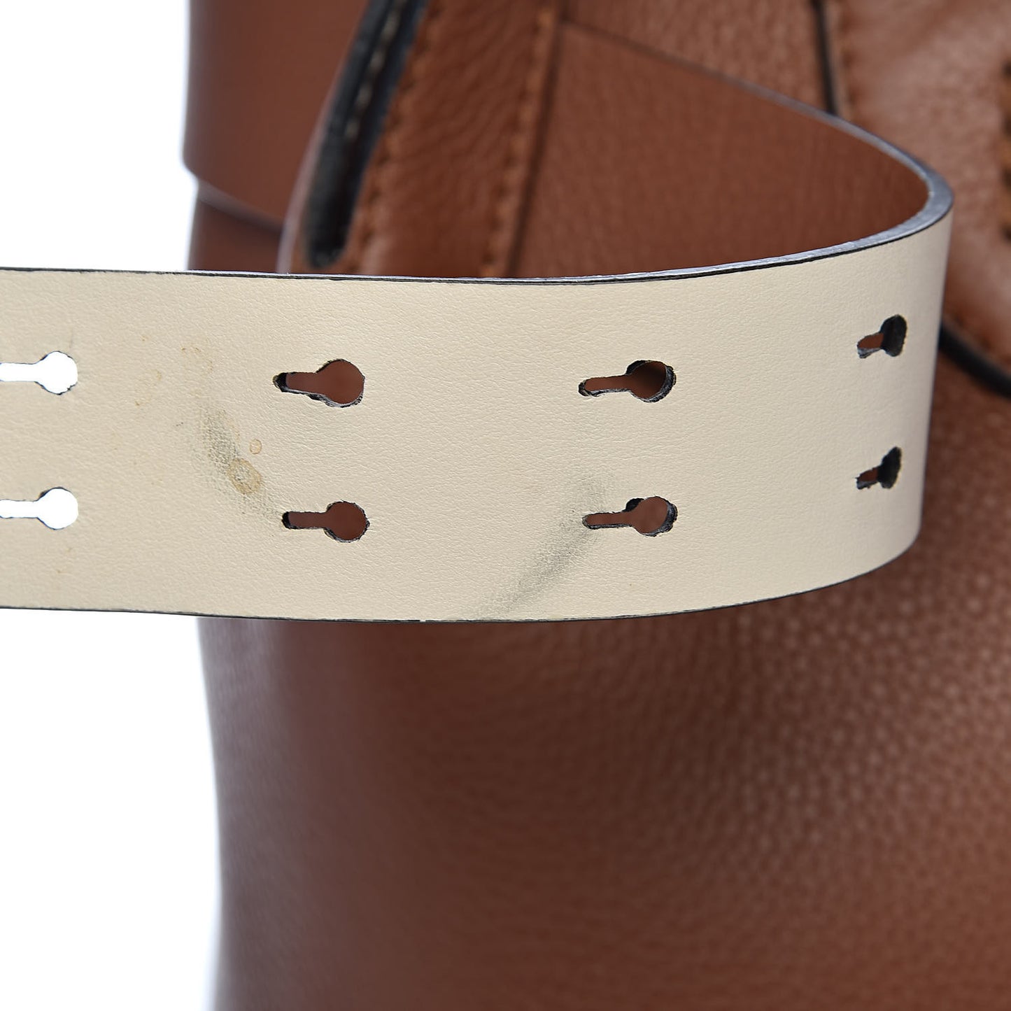 Soft Grain Calfskin Medium Belt Bag Tan
