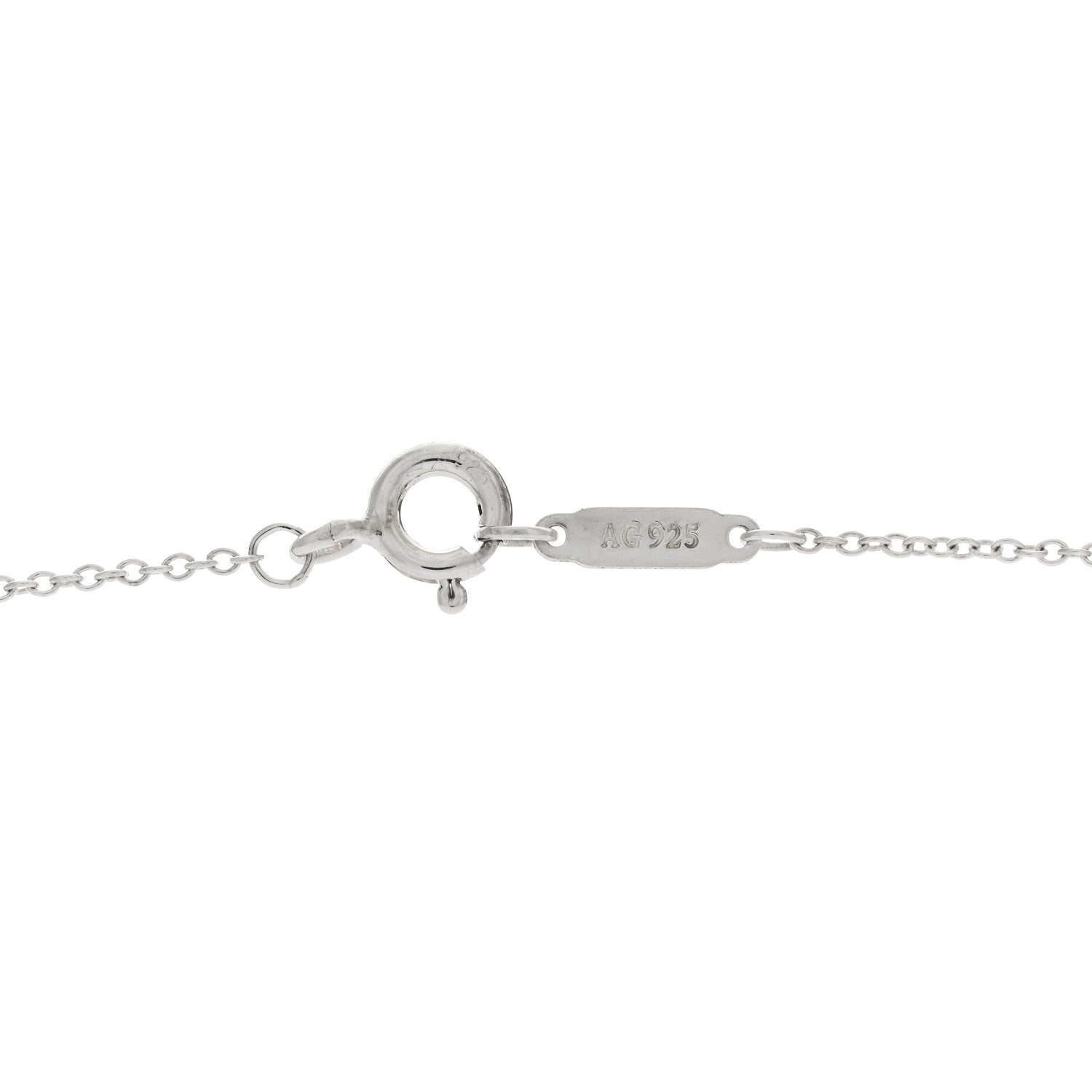 Tiffany Sterling Silver Enchant Heart Pendant Necklace 4 of 4