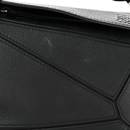 Loewe Calfskin Mini Puzzle Bag Black 7 of 10