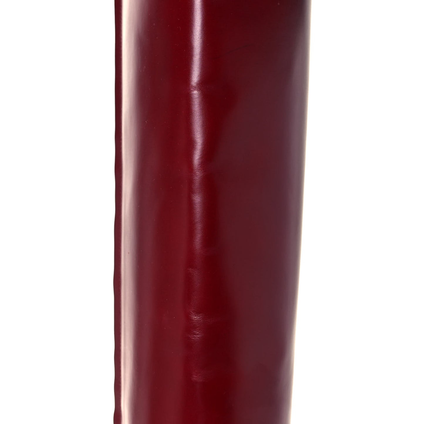 Calfskin Quadro Over The Knee Boots 38 Rouge
