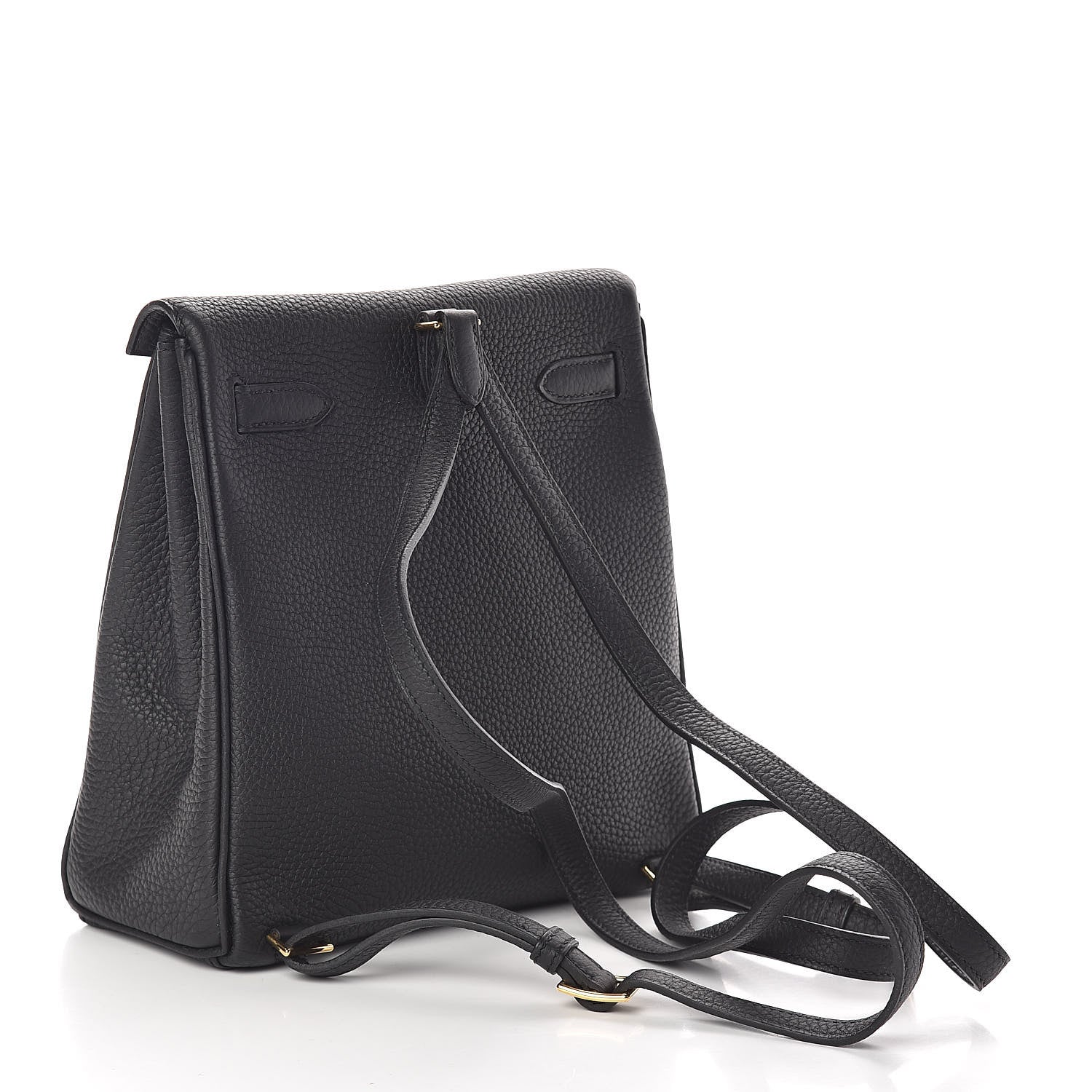 Hermes Togo Kelly Ado Backpack Black 3 of 8