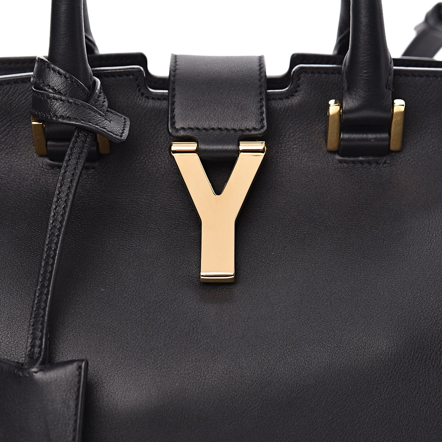 Calfskin Small Classic Y Cabas Black