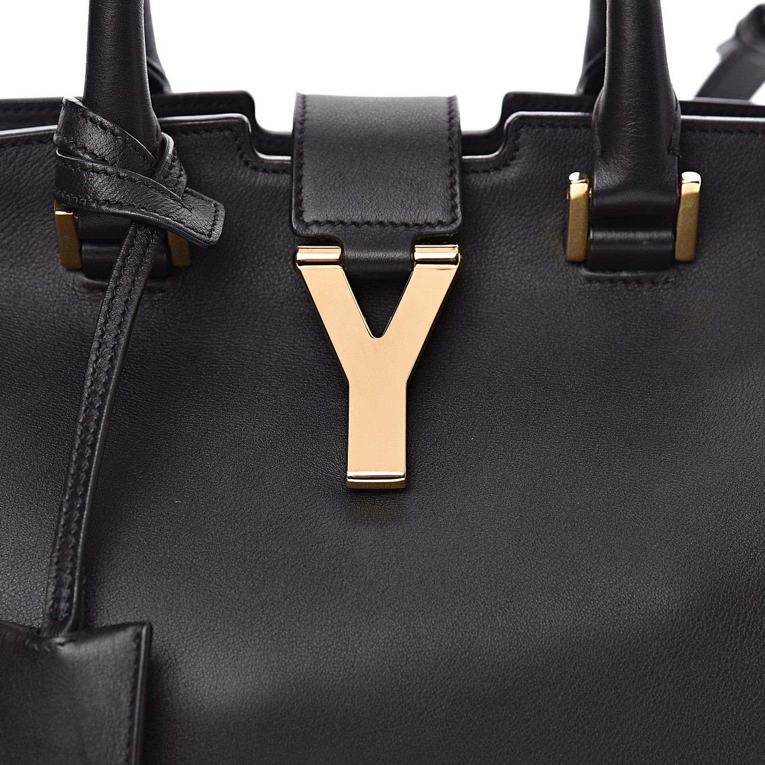 Saint Laurent Calfskin Small Classic Y Cabas Black 13 of 13