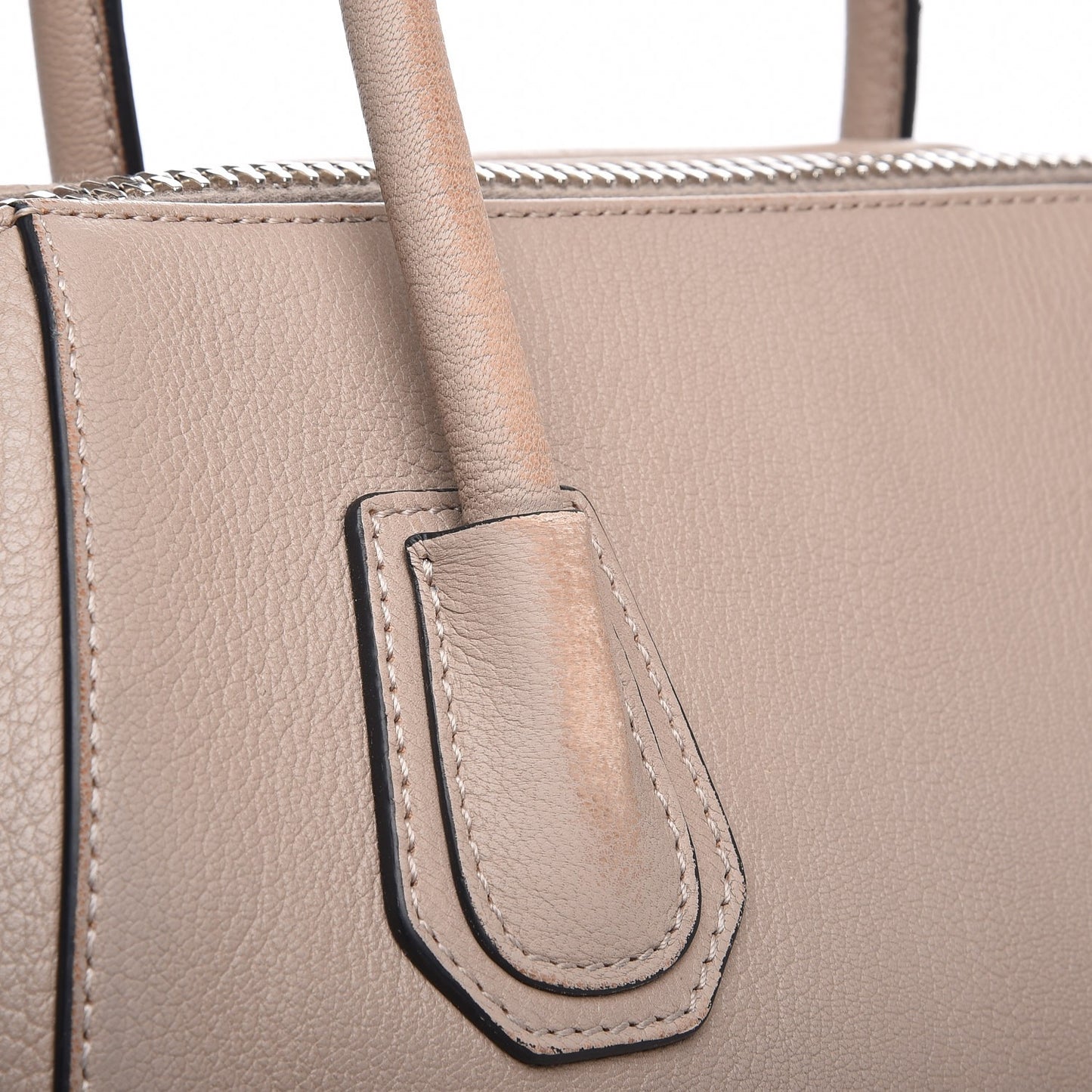 Sugar Goatskin Small Antigona Mastic