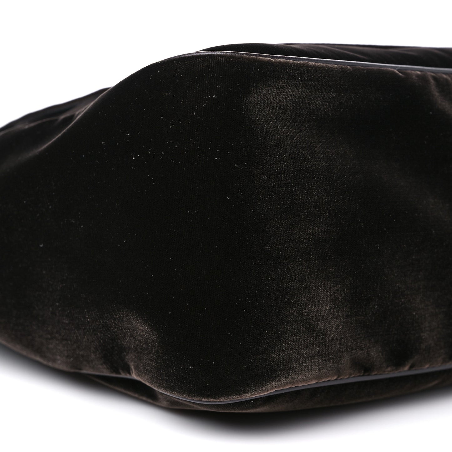 Velvet Calfskin Tote Bag Black