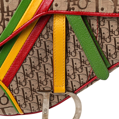 Christian Dior Monogram Rasta Saddle Bag Beige 14 of 14