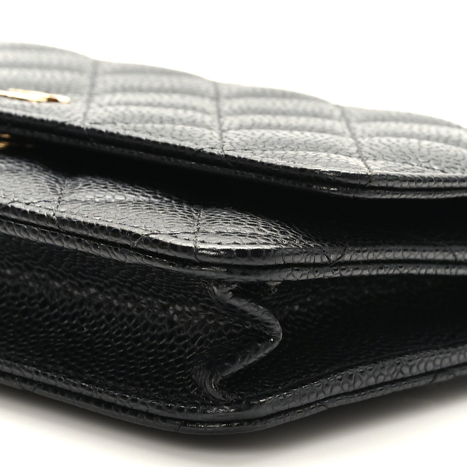 Chanel Caviar Quilted Wallet on Chain WOC Black 8 of 10