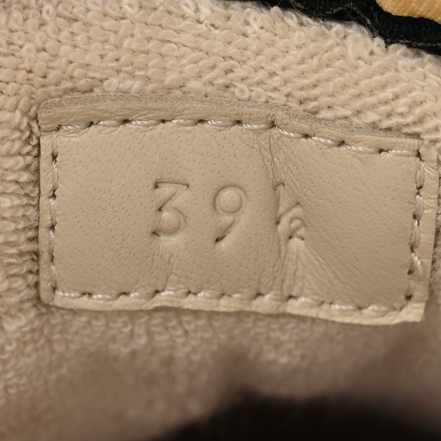 New Canvas GG Monogram Women's Screener 50mm Sneakers 39.5 Beige Blue Orange
