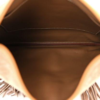 Hermes Veau Doblis Swift Anate Trim II 31 Marron Glace Sesame 5 of 10