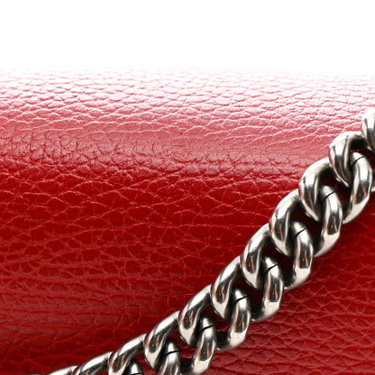 Gucci Dollar Calfskin Swarovski Crystal Small Dionysus Shoulder Bag Hibiscus Red 15 of 18