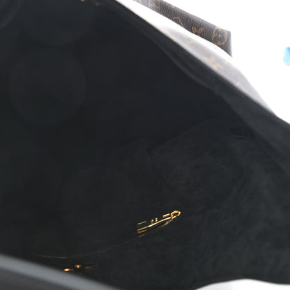Louis Vuitton Monogram Flower Hobo Black 5 of 8