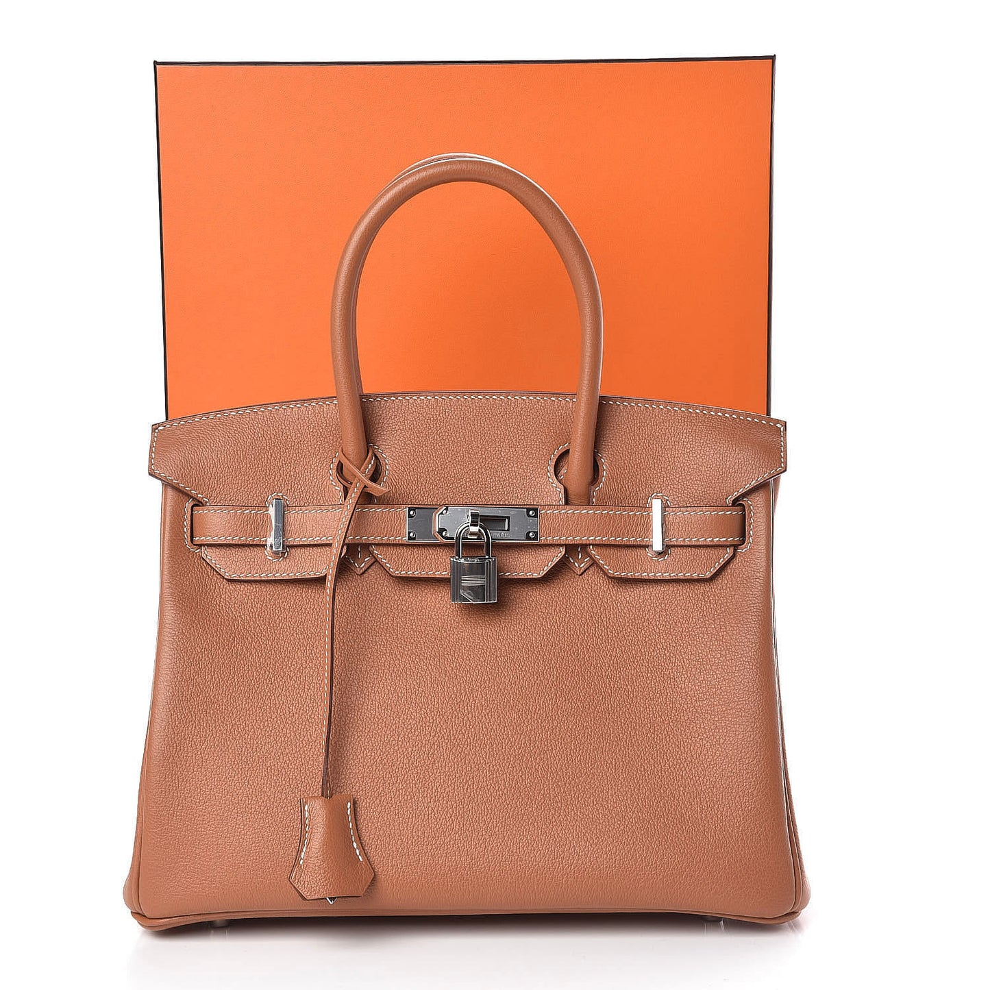 Taurillon Novillo Birkin 30 Gold