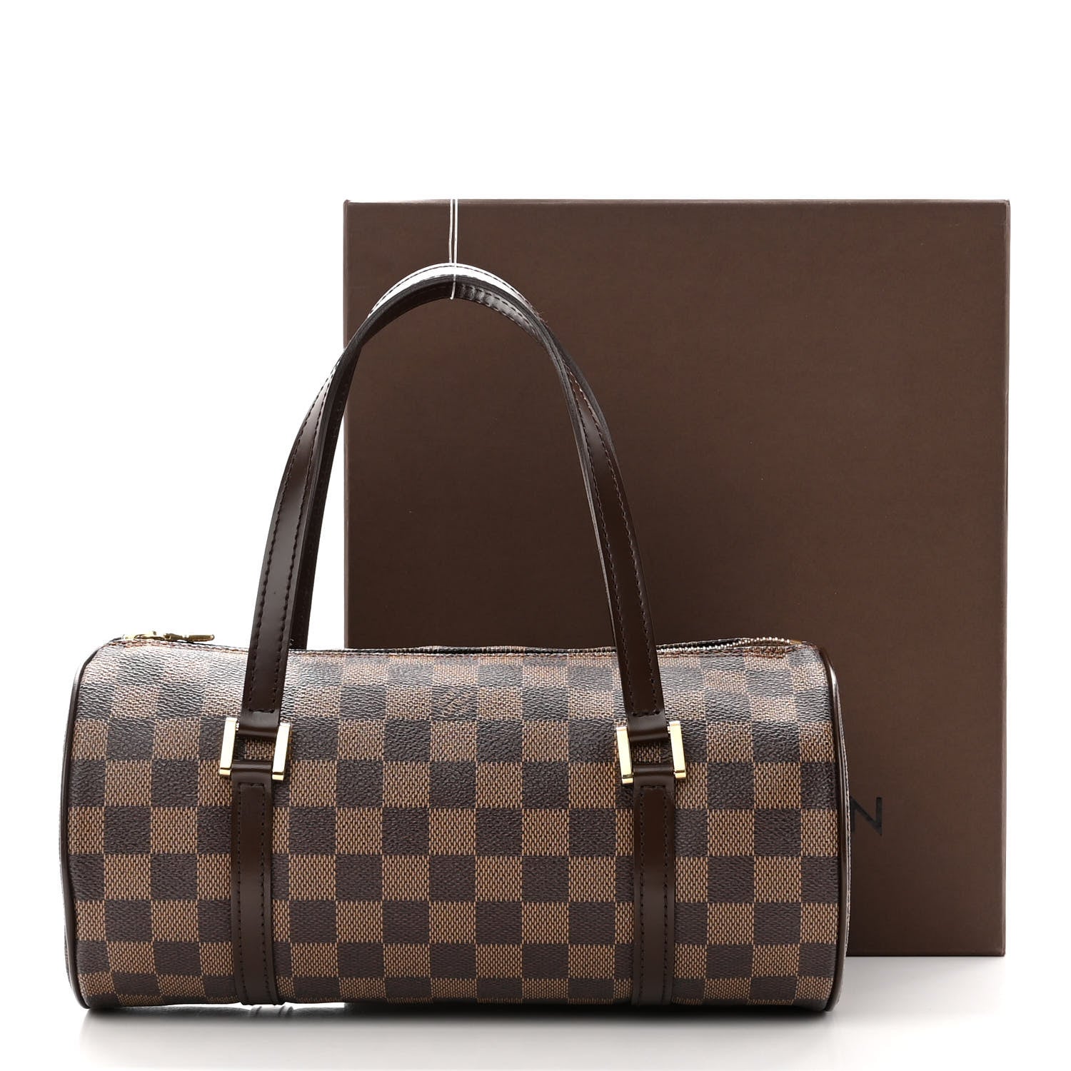 Louis Vuitton Damier Ebene Papillon 26 10 of 10