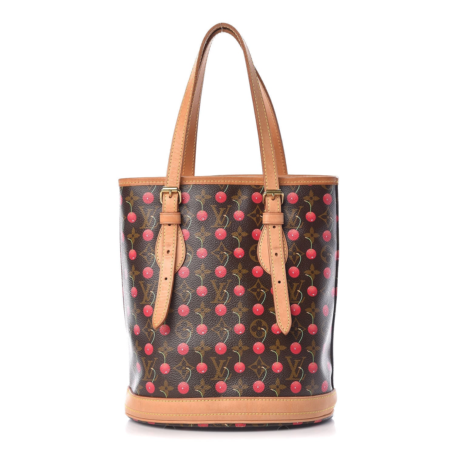 Louis Vuitton Monogram Cerises Bucket Bag 1 of 15
