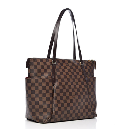 Louis Vuitton Damier Ebene Totally MM 3 of 9