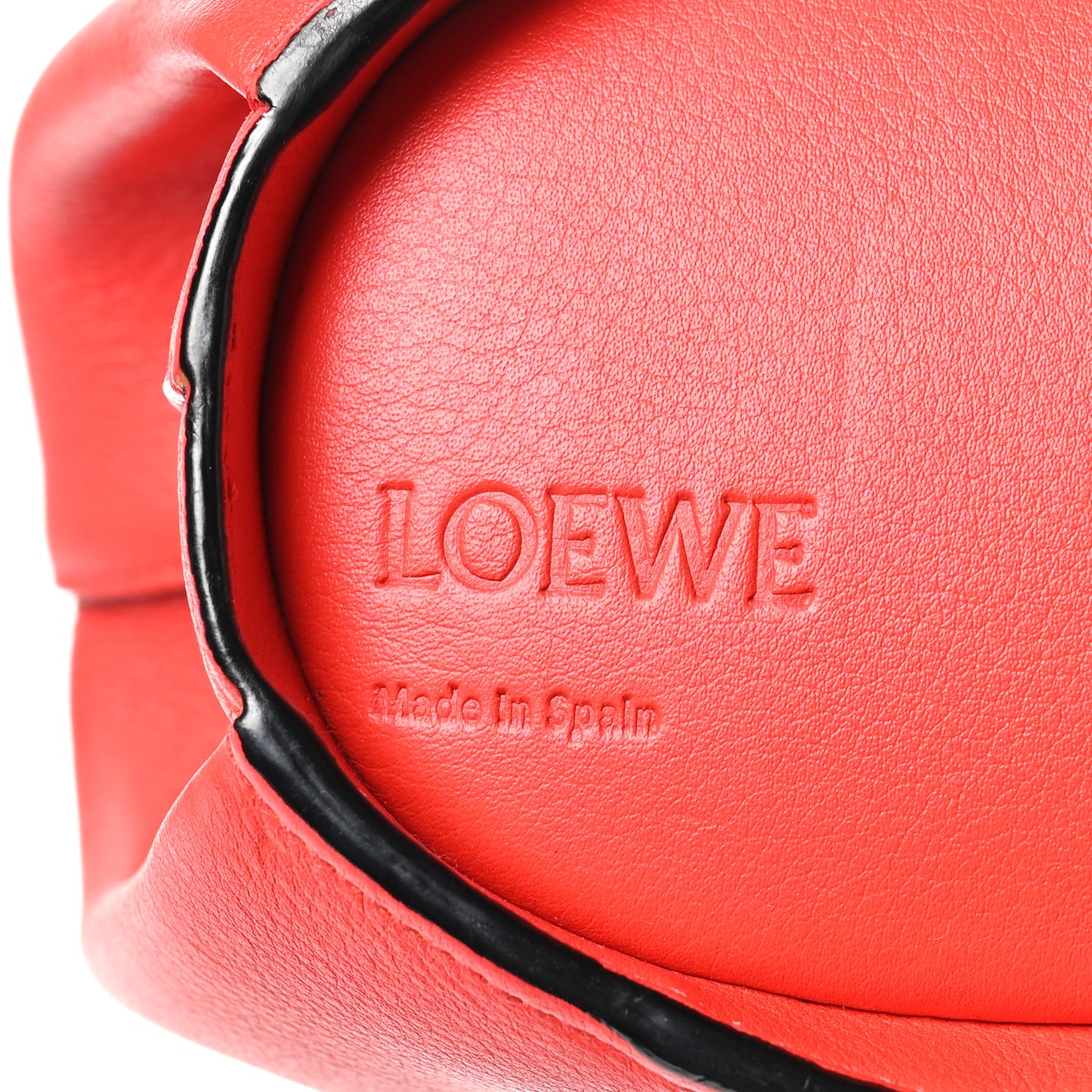 Calfskin Mini Elephant Crossbody Bag Scarlet Red