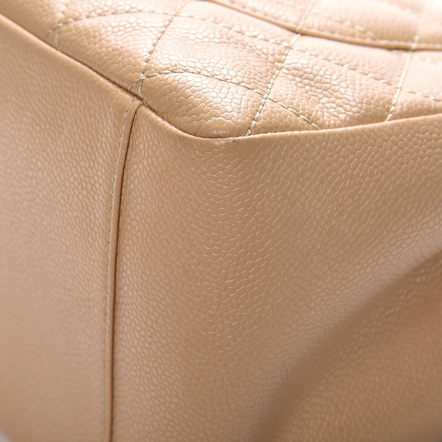 Chanel Caviar Quilted Grand Shopping Tote GST Beige Clair 11 of 11