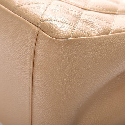 Chanel Caviar Quilted Grand Shopping Tote GST Beige Clair 11 of 11