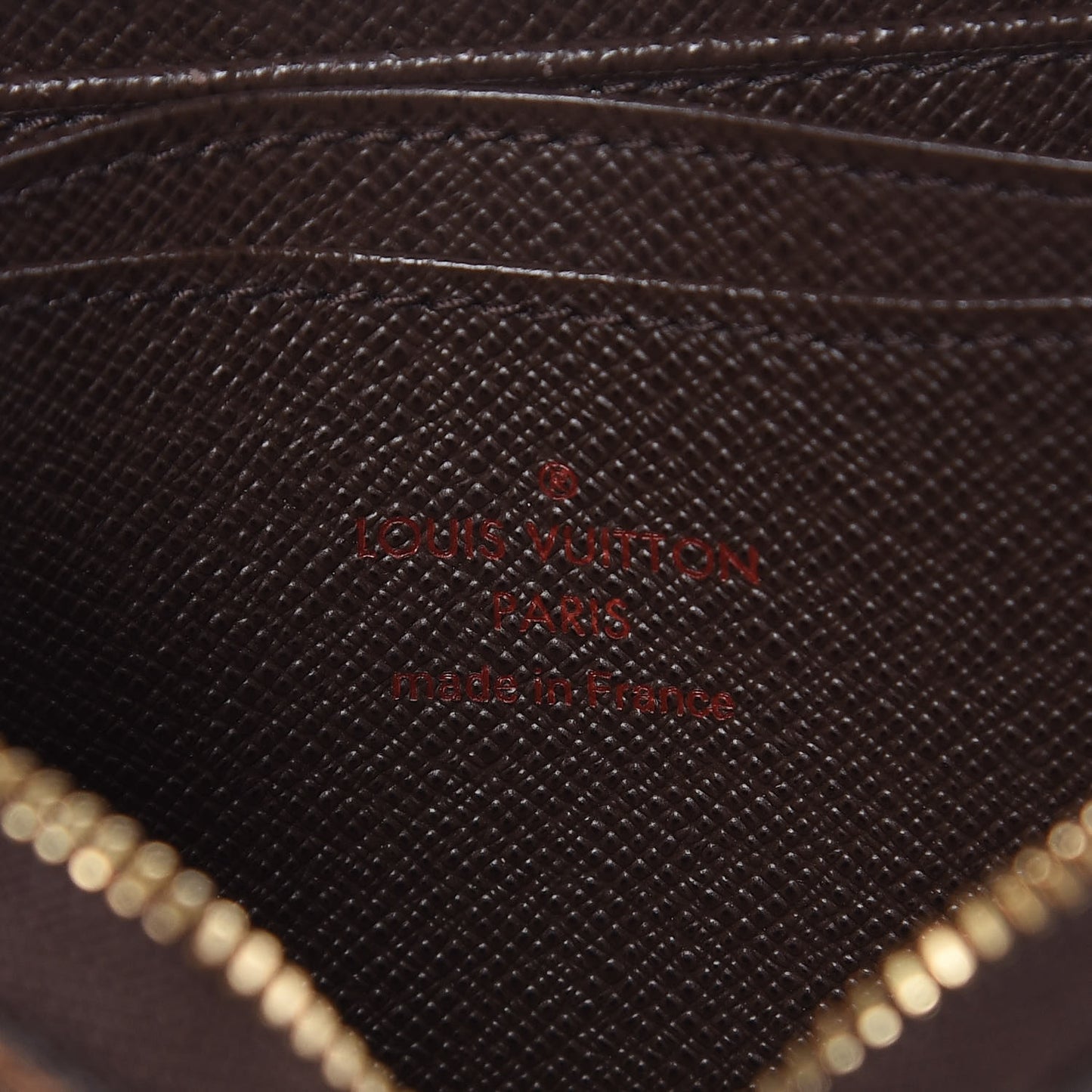 Damier Ebene Zippy Coin Purse