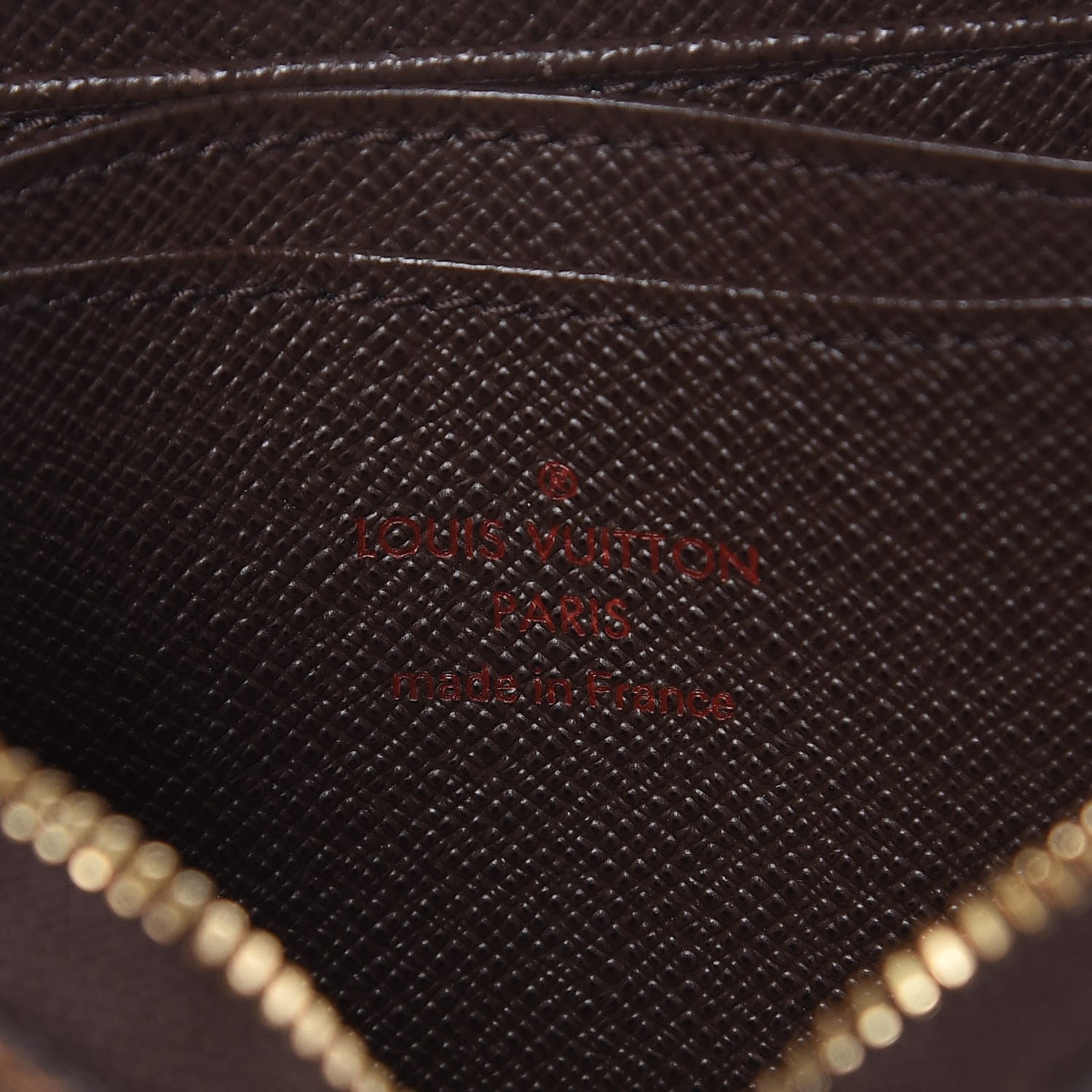 Louis Vuitton Damier Ebene Zippy Coin Purse 6 of 10