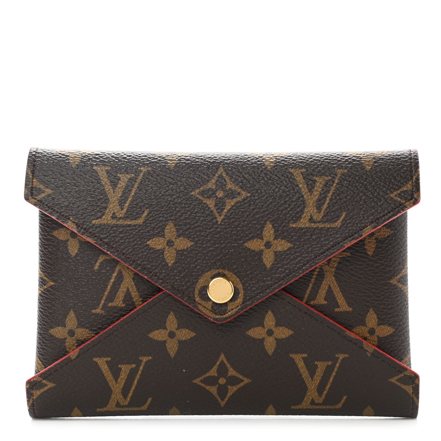 Monogram Medium Kirigami Pochette Insert Coquelicot