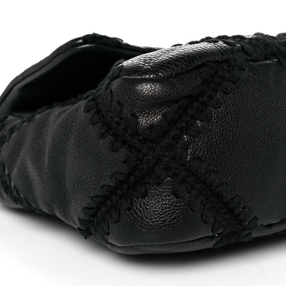 Chanel Calfskin Crochet Medium Chanel 19 Flap Black 7 of 9