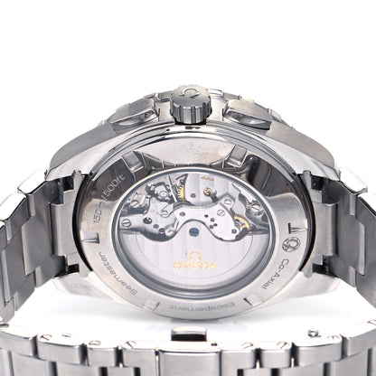 Omega Stainless Steel 44mm Seamaster Aqua Terra GMT Automatic Watch White 231.10.44.52.04.001 4 of 5