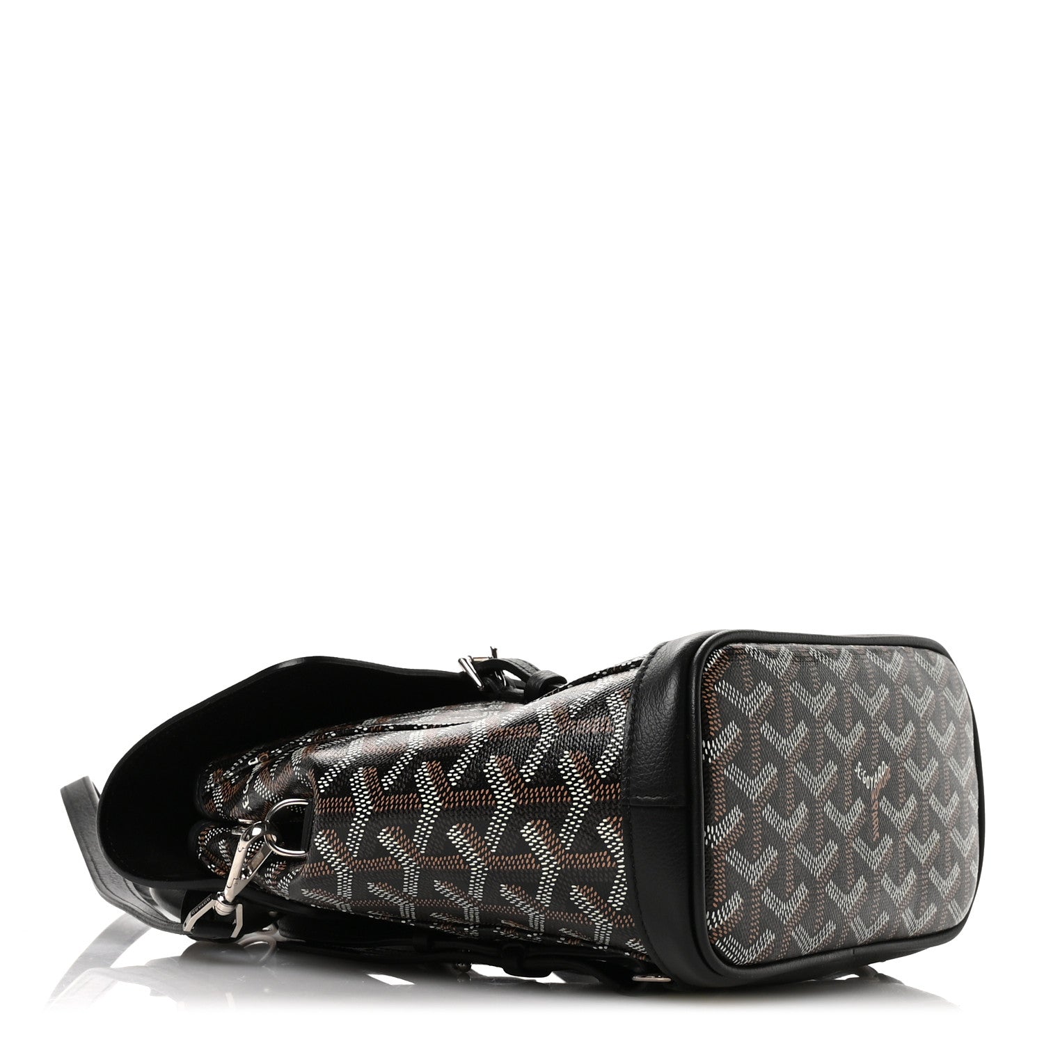 Goyard Goyardine Calfskin Mini Alpin Backpack Black 4 of 9
