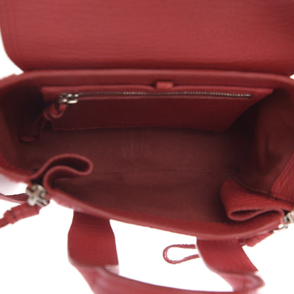 3.1 Phillip Lim 3.1 Textured Calfskin Mini Pashli Satchel Red 5 of 9