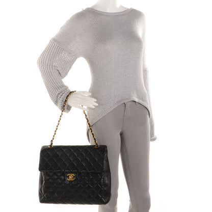 Chanel Caviar Jumbo XL Flap Black 2 of 9