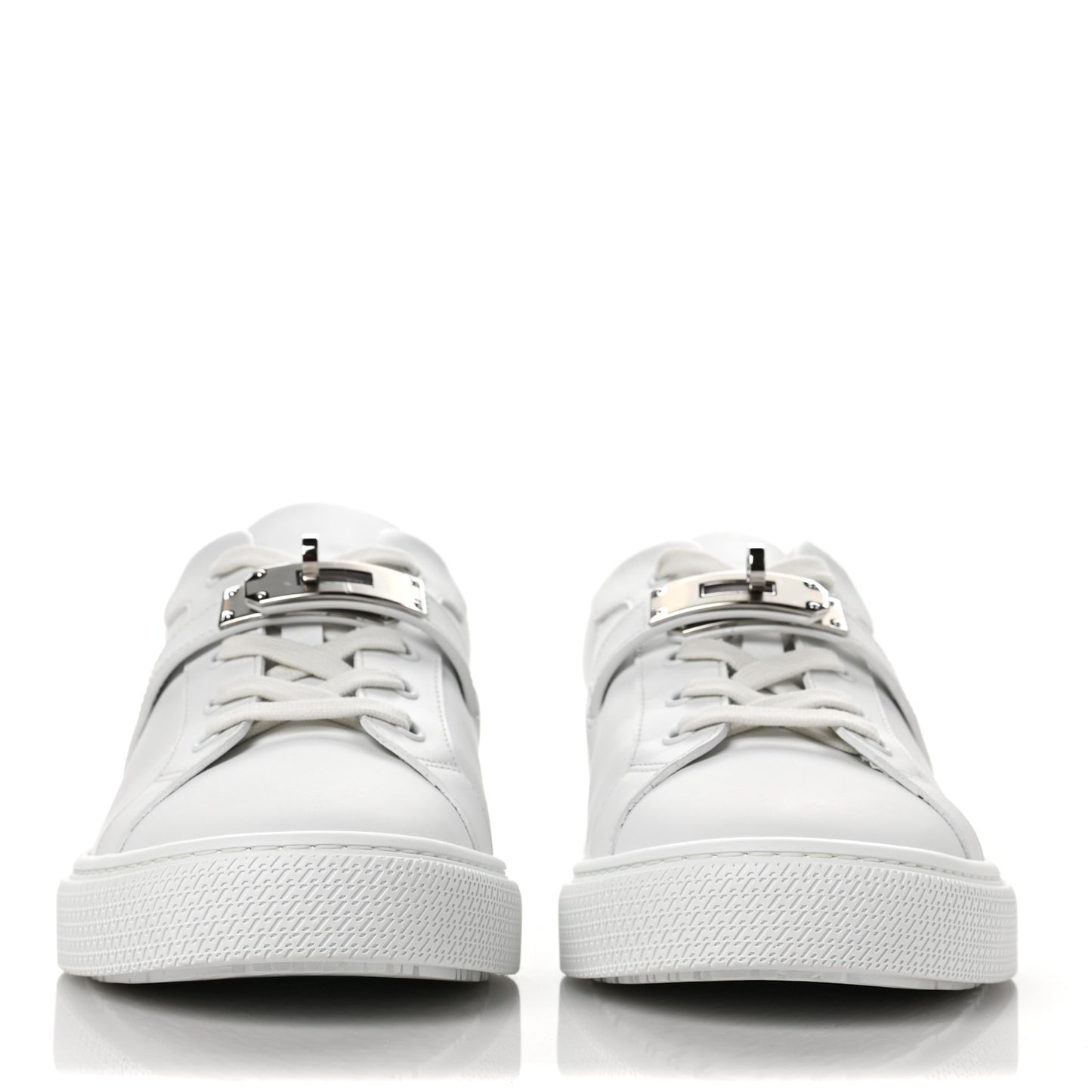 Calfskin Day Sneakers 41.5 White