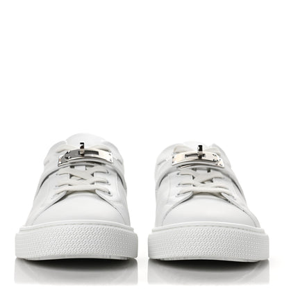 Hermes Calfskin Day Sneakers 41.5 White 2 of 9