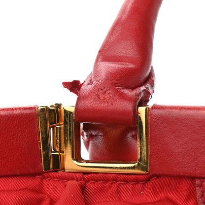 Prada Tessuto Nylon Gaufre Tote Rosso 15 of 19