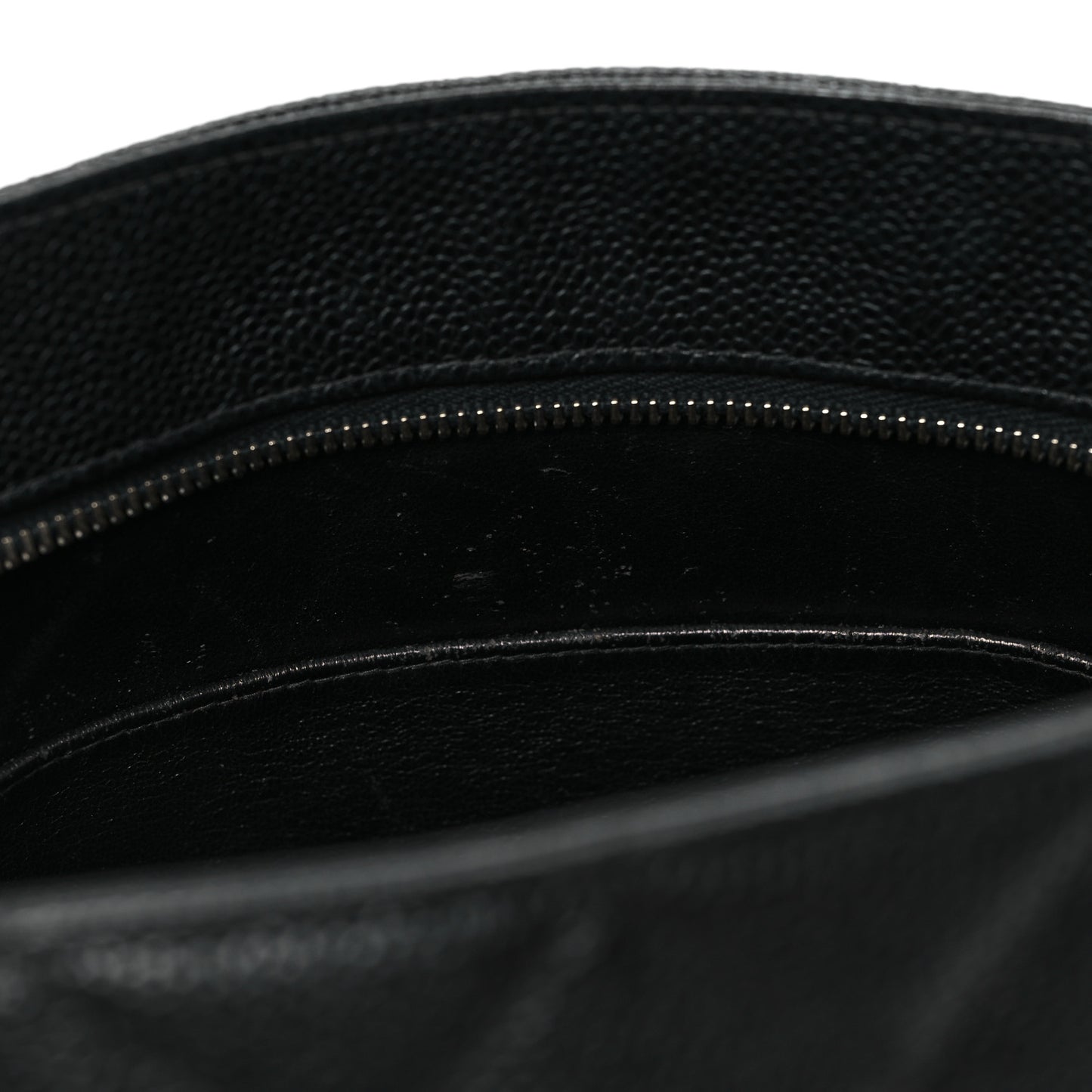 Caviar Quilted Medallion Tote Black