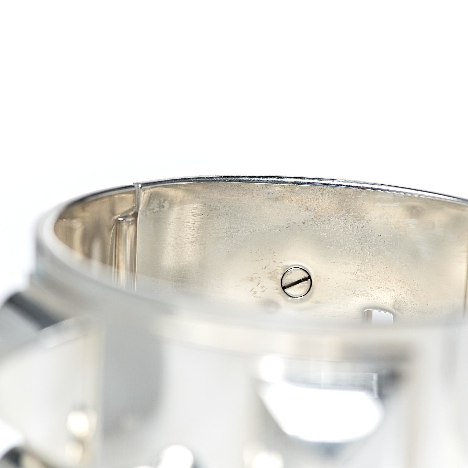 Hermes Sterling Silver Collier De Chien Bracelet SH 3 of 6