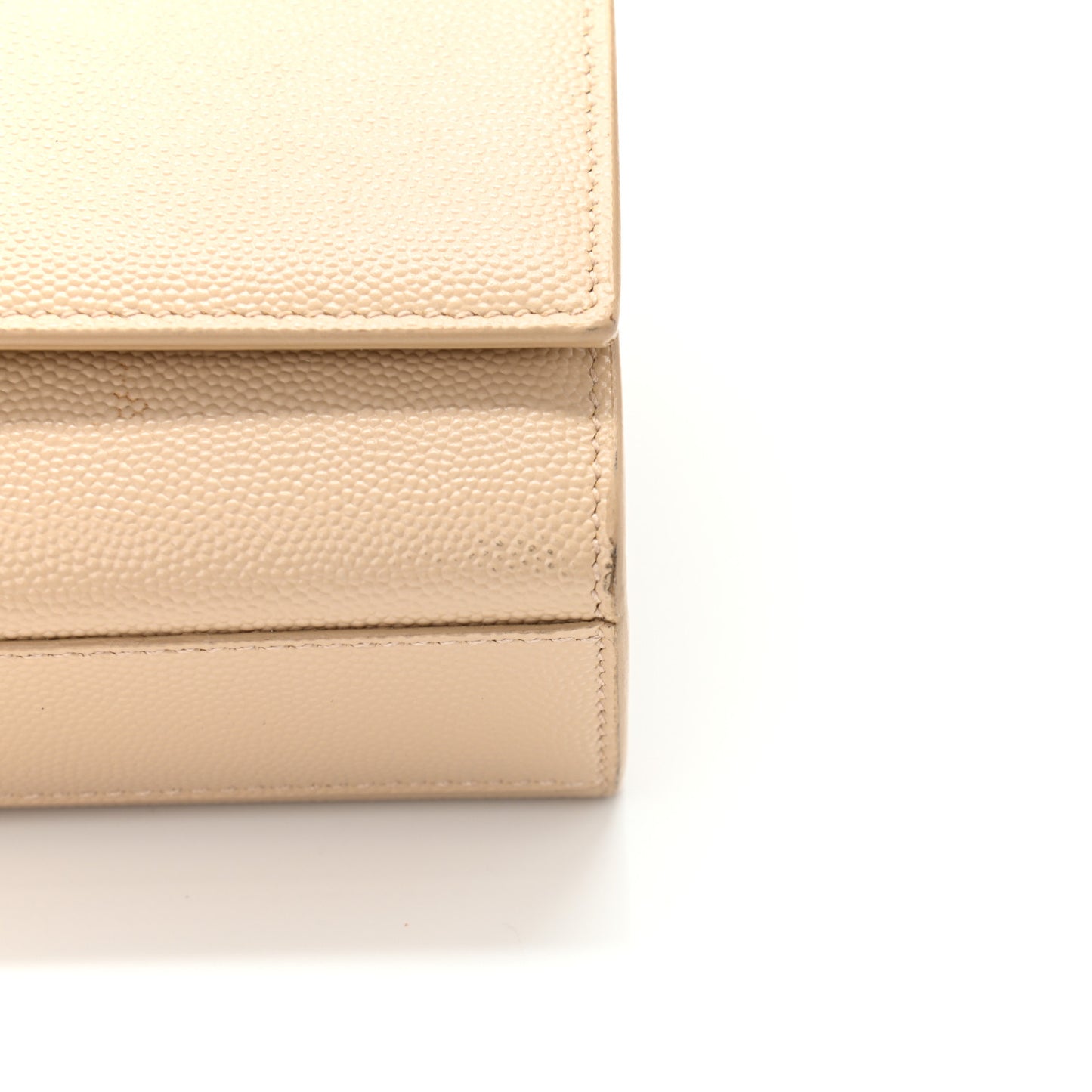 Grain De Poudre Medium Monogram Kate Satchel Dark Beige