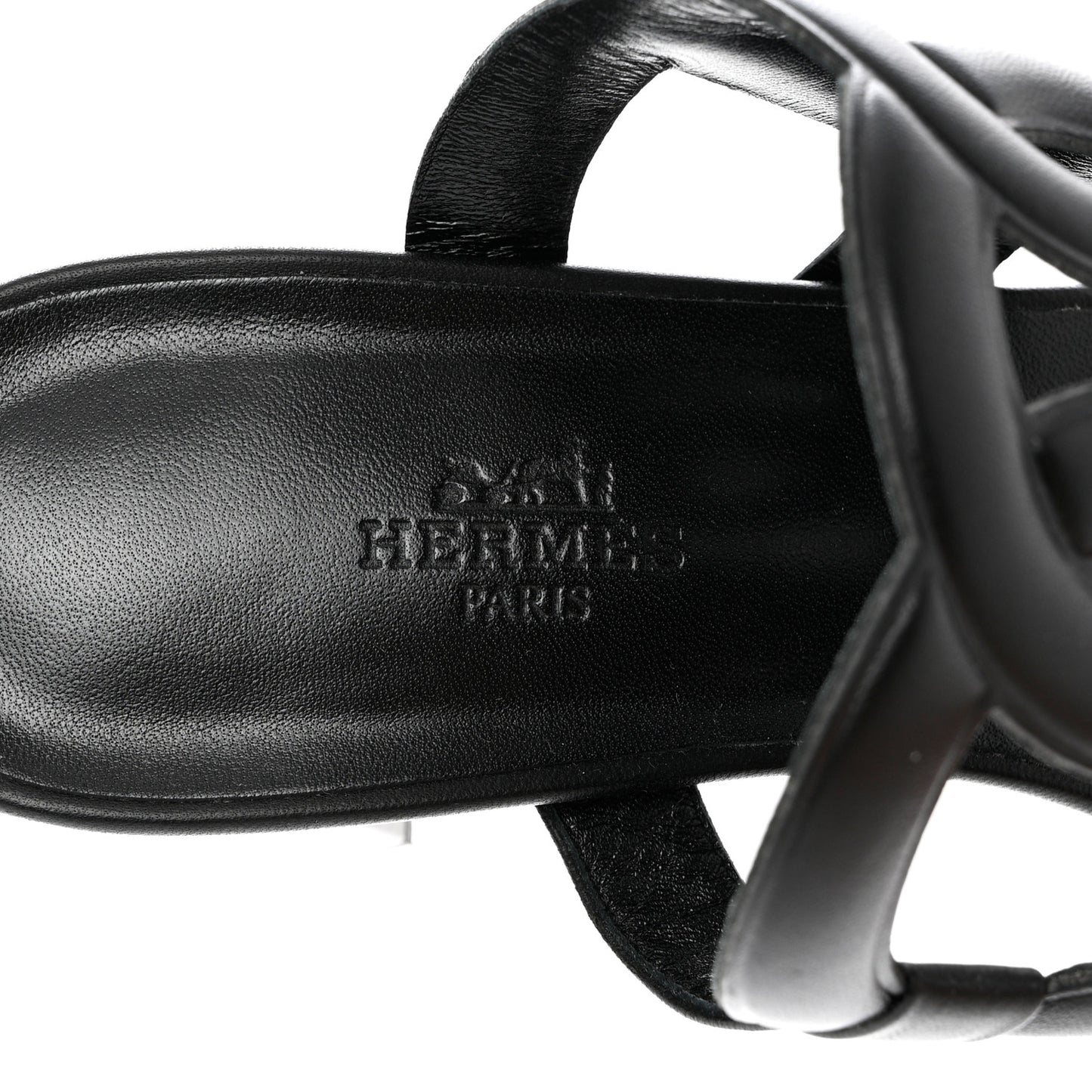 Nappa Bikini Sandals 38.5 Black