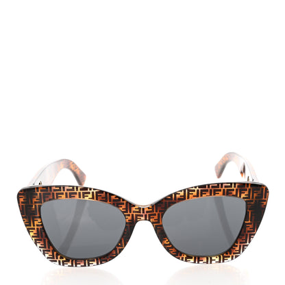 Fendi Acetate F is Fendi FF 51mm Cat Eye Sunglasses 0327/S Tortoise Camouflage 2 of 7