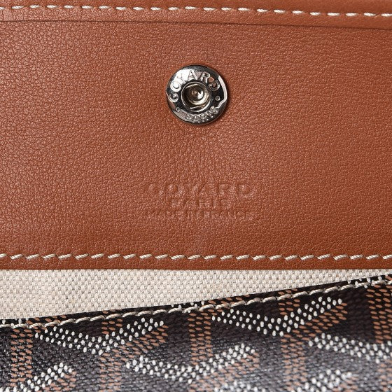 Goyard Goyardine Saint Louis PM Black Gold 8 of 8