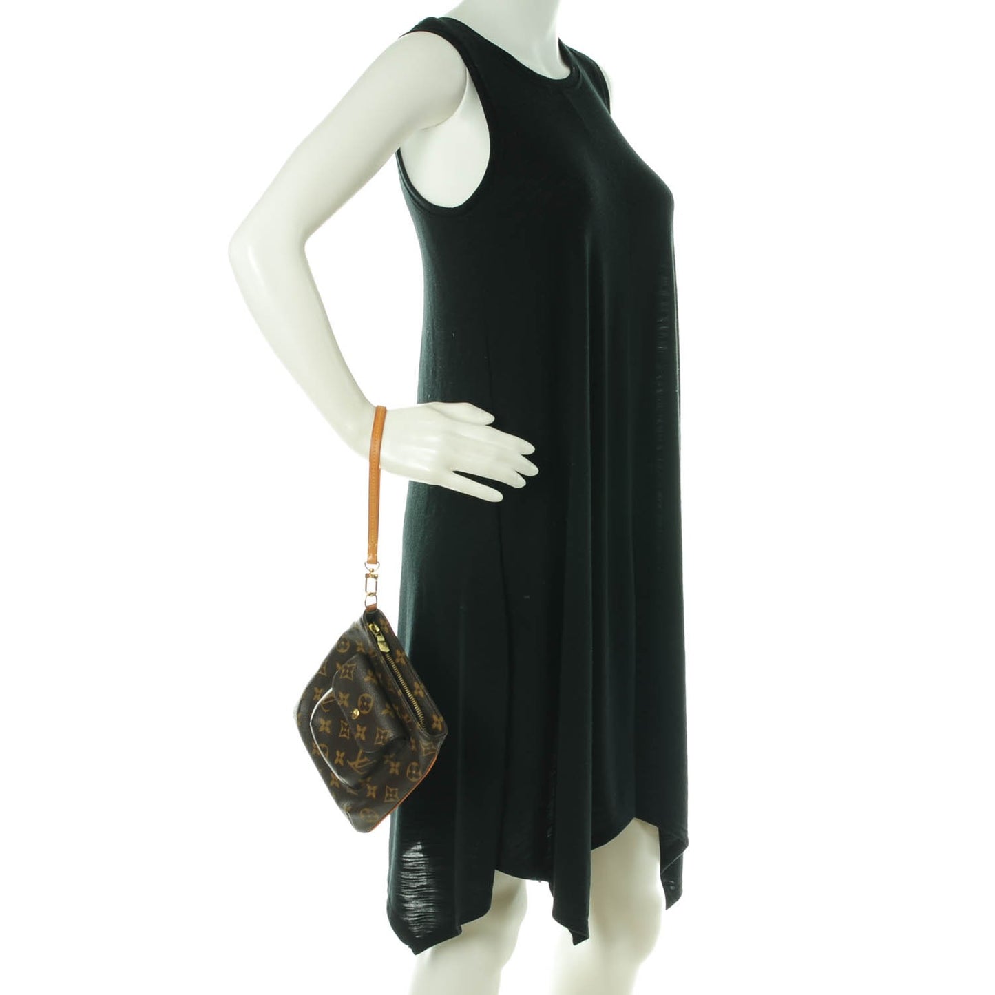 Monogram Partition Clutch