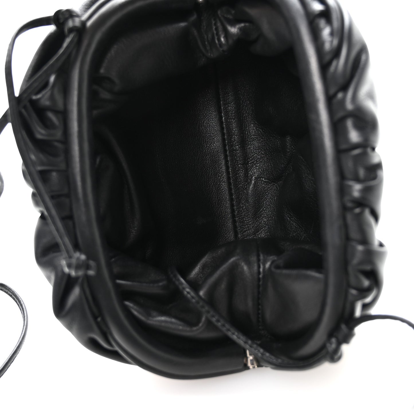 Butter Calfskin The Mini Pouch Black
